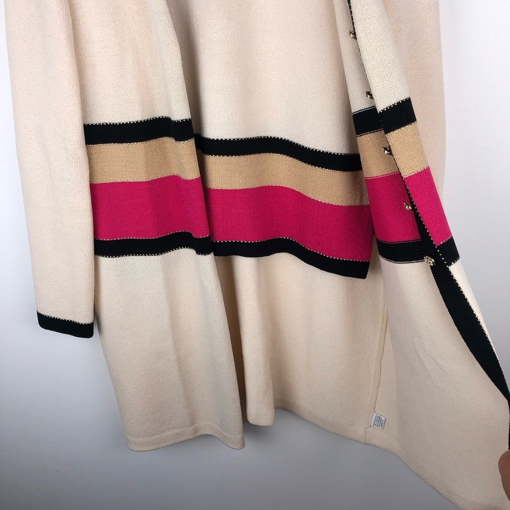 ST JOHN Sleeveless Tank Sweater and Cardigan Set - Picture 8 of 16